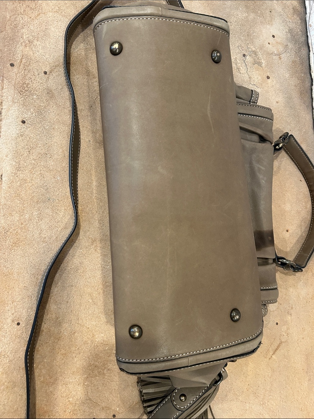 Ann Taylor Tan Hobo Bag - Picture 9 of 12